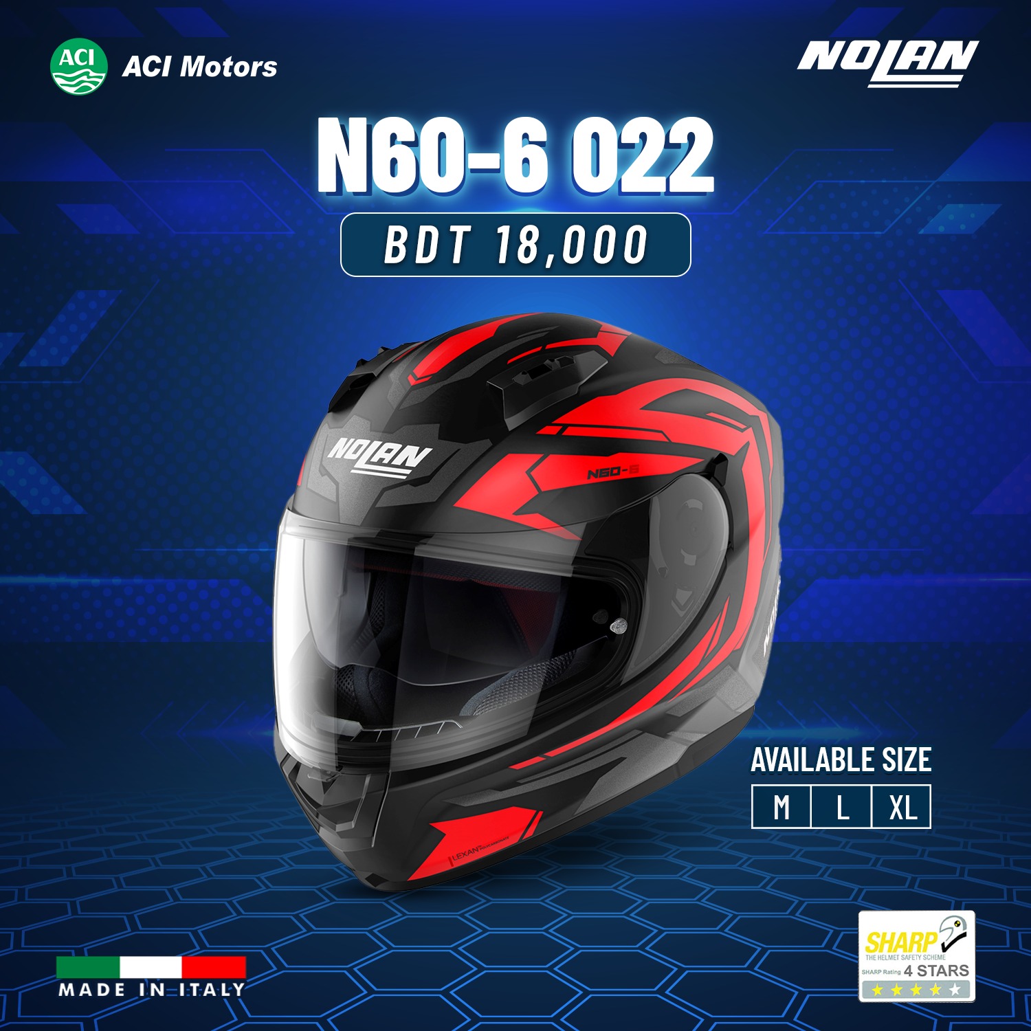 are nolan helmets good N100-6 CLASSICO Black  1 Ciclone Helmet l_60 black_red Size Neutral unisex N. Nolan bring additional safety tech