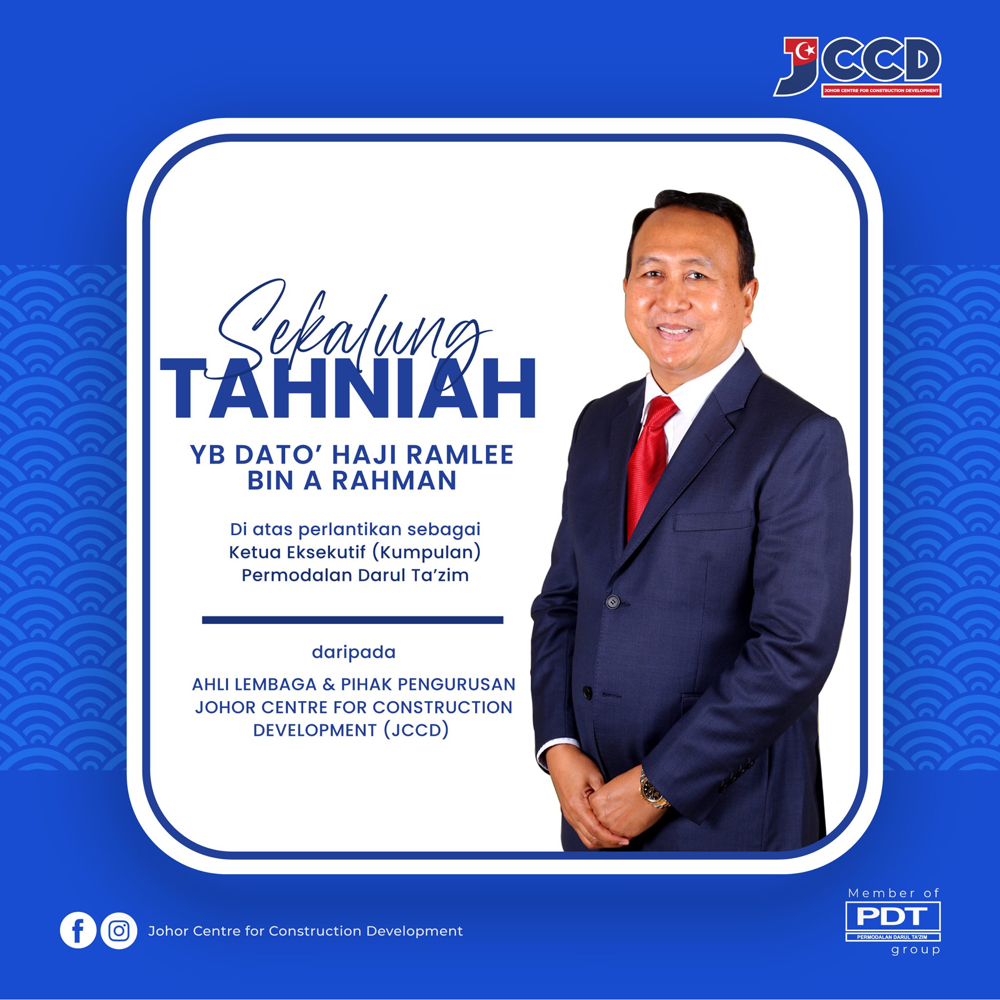 Selamat datang... - Johor Centre for Construction Development