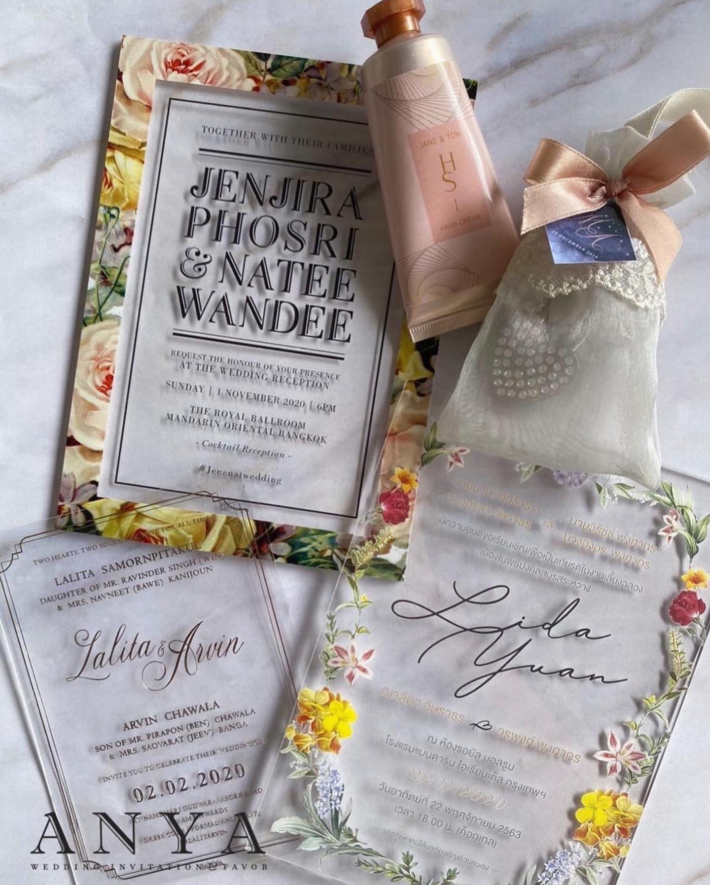 💍💍 #การ์ดเชิญ #ของพรีเมี่ยม #งานแต่ง #องค์กร #ของชำร่วย #ของรับไหว้ 💍💍 ...