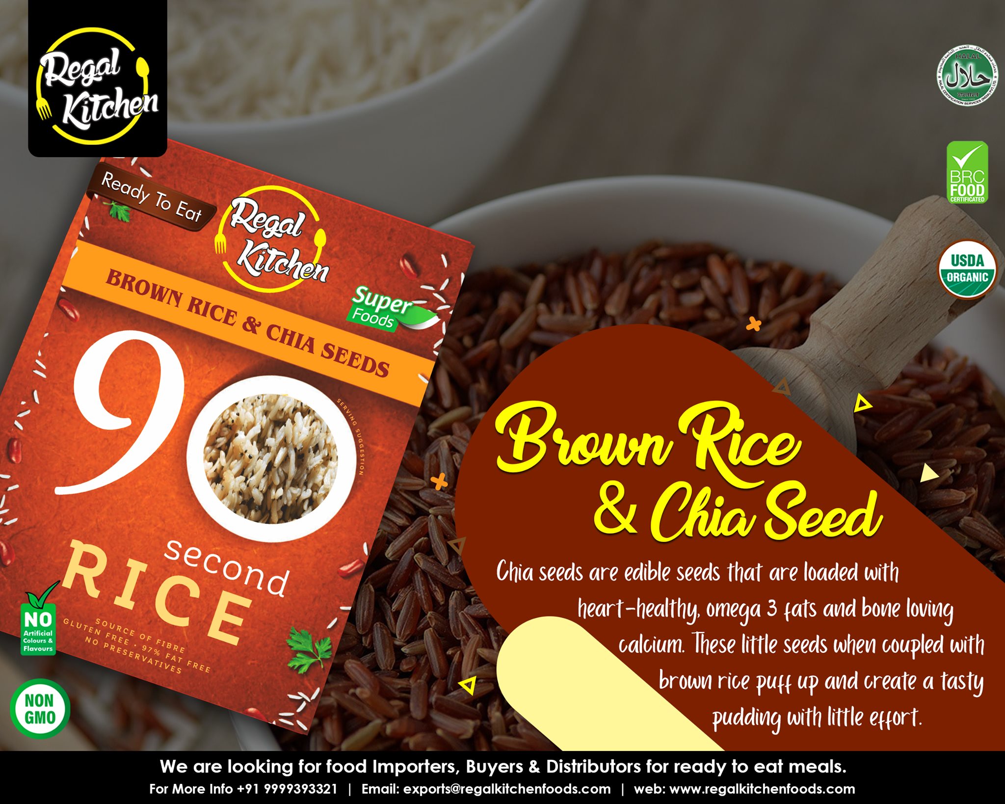 Chia seeds are edible seeds that are... - Regal Kitchen Store | Facebook