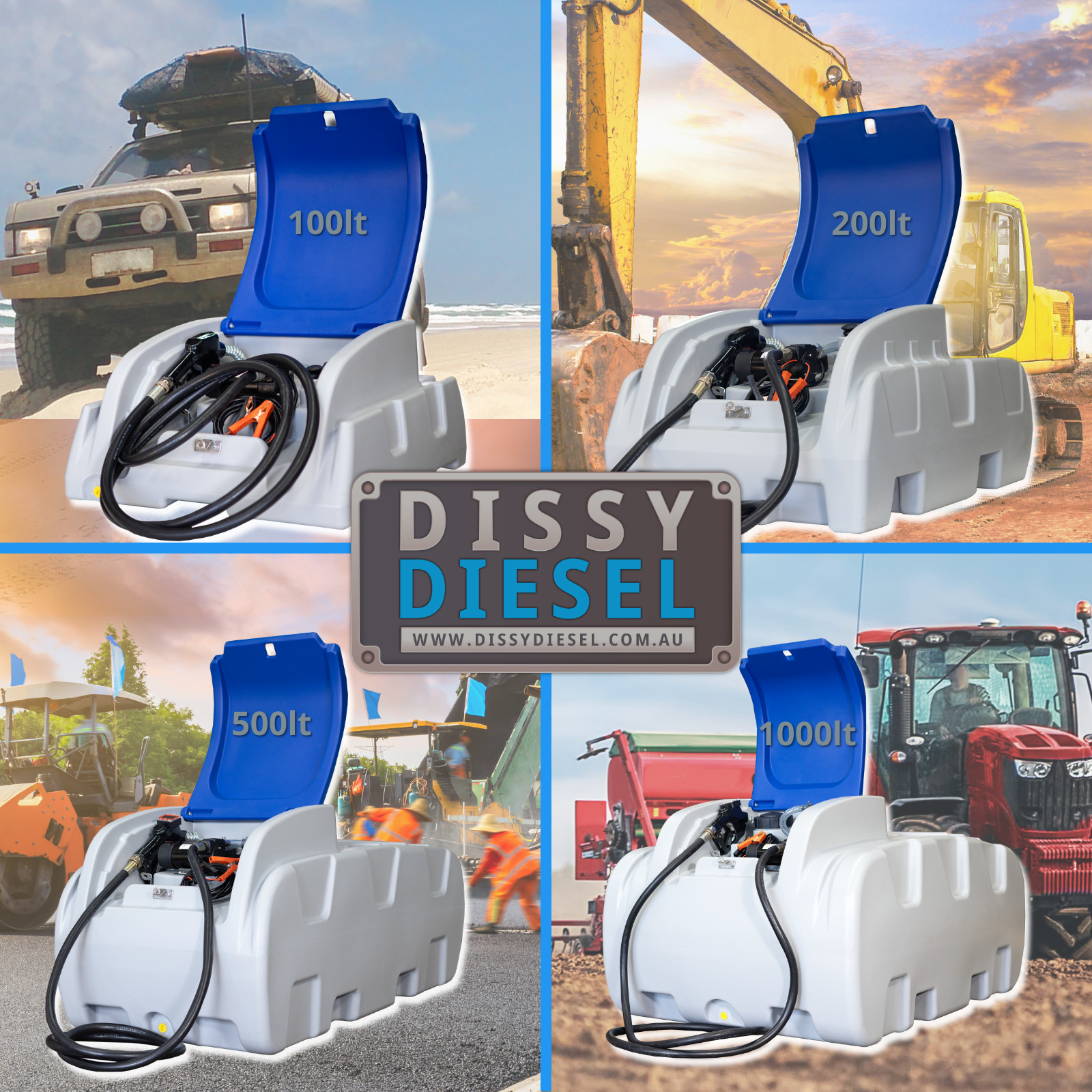 Dissy Machinery - Dissy Diesel Tanks⛽️. The new range...