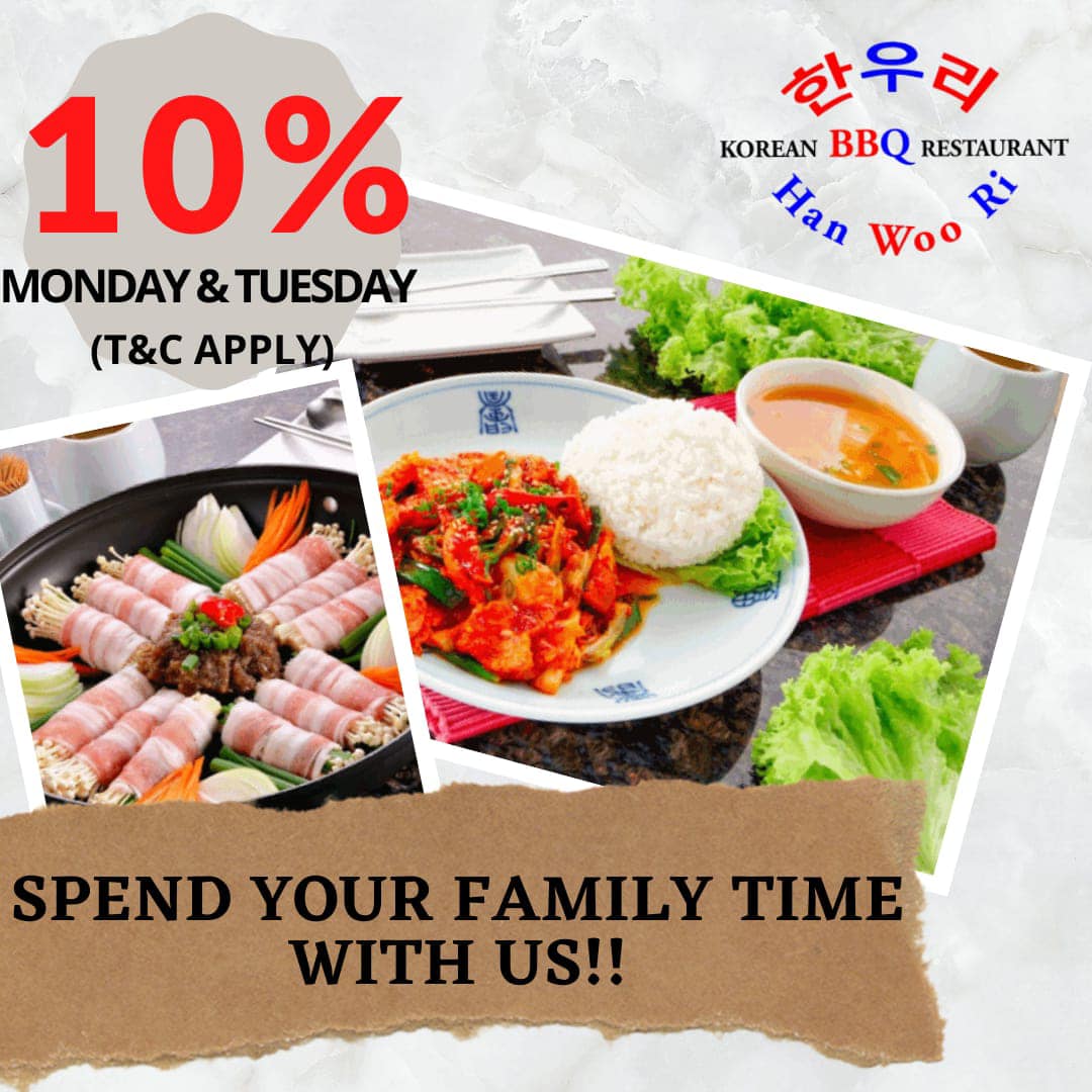 Han Woo Ri Korean BBQ Restaurant - USJ TAIPAN - Home