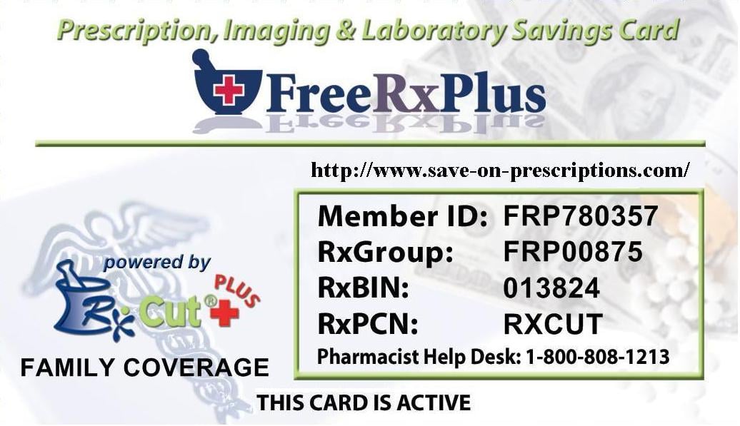 Save on Prescriptions - Free Discount Drug Savings Card
