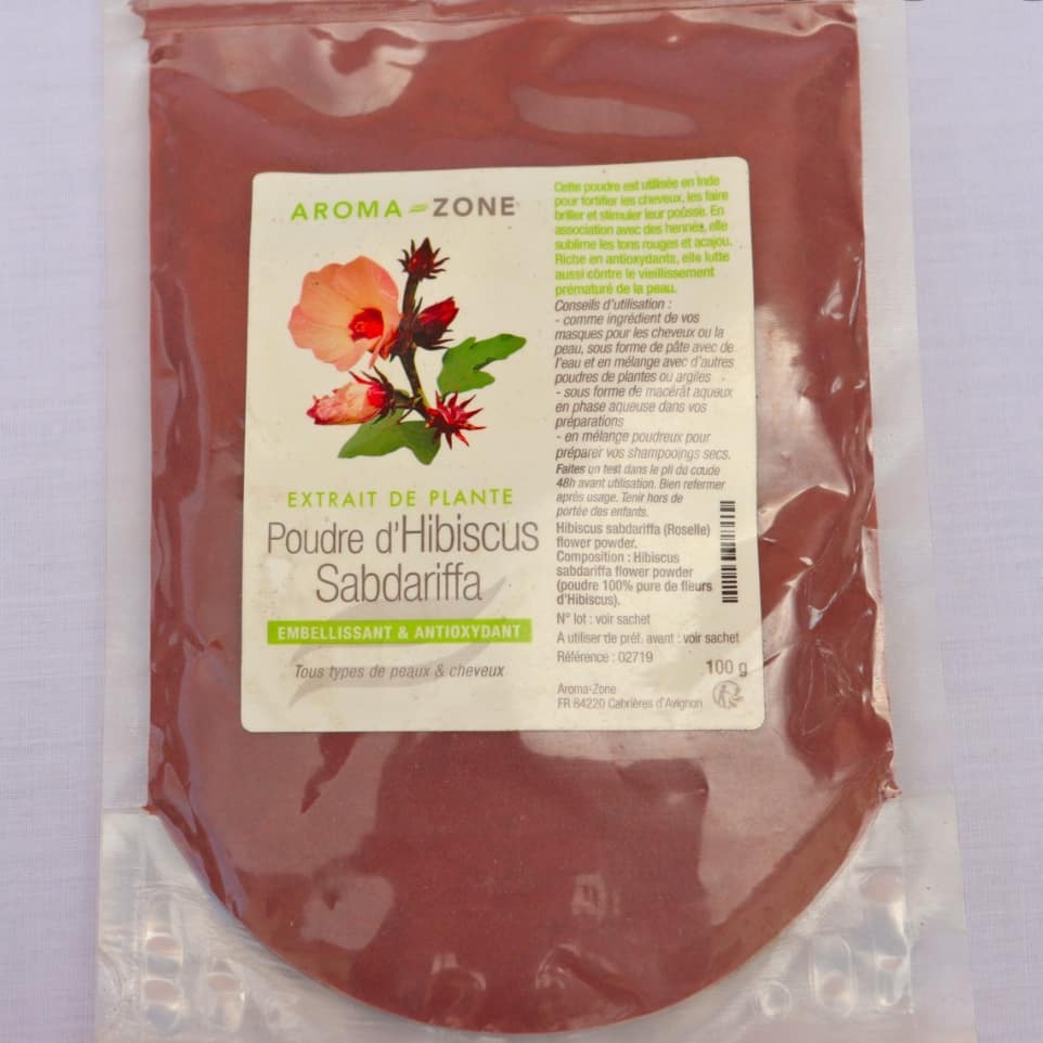 Poudre D'hibiscus - Exfoliant Naturel 100% Bio - 250g - Neuf