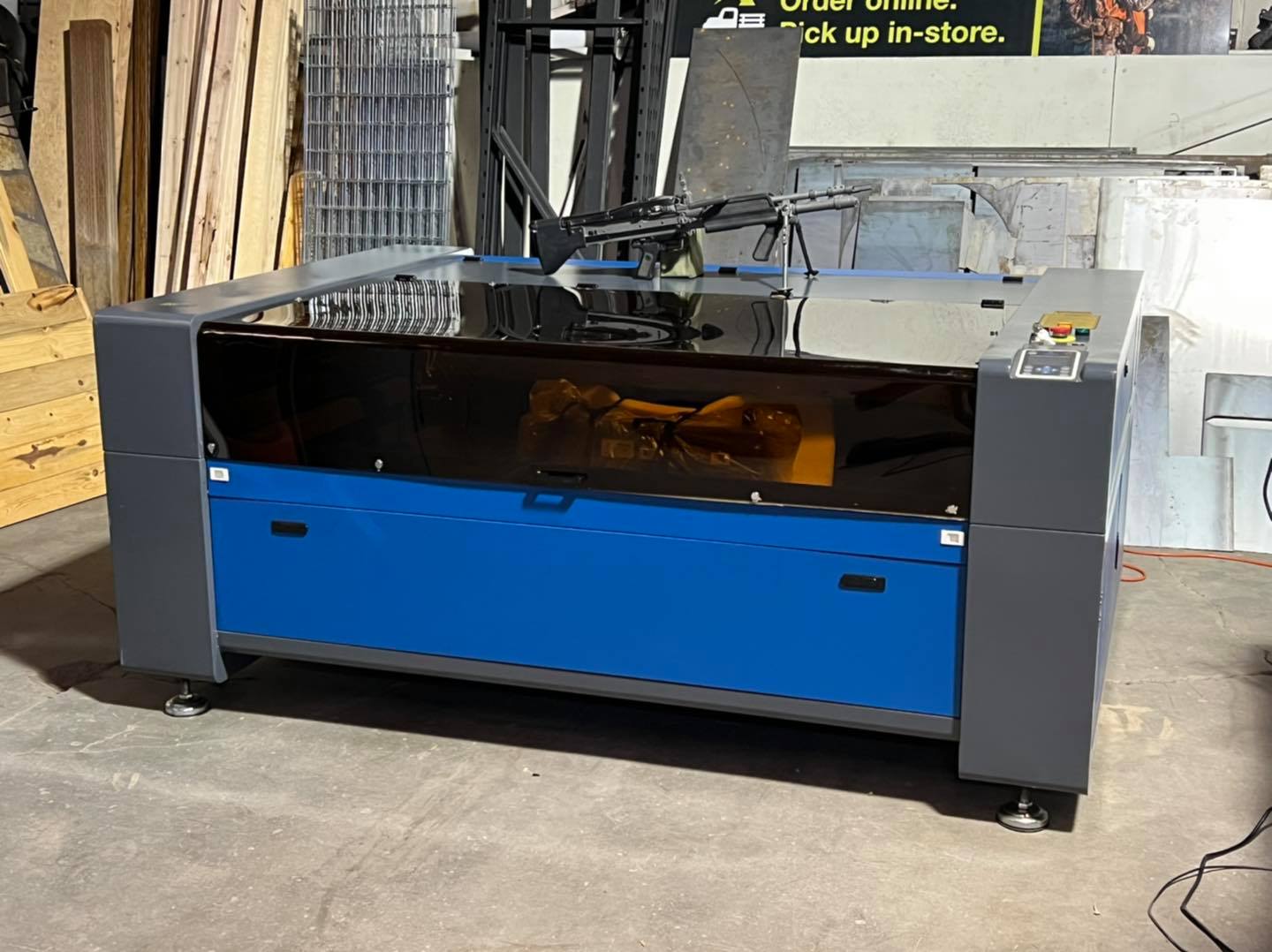 CMC Signs - Say hello to our new 150W CO2 Laser!!!...