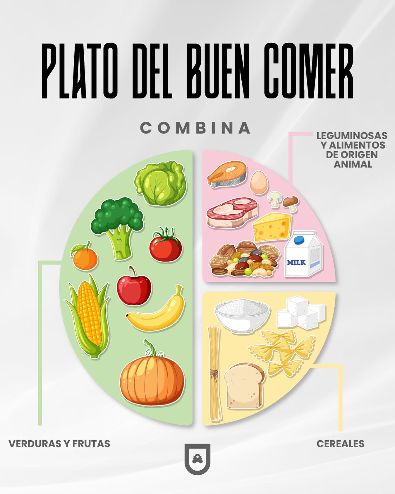 ¿Qué es el plato del buen comer? Es... - Cuyoaco 2021-2024