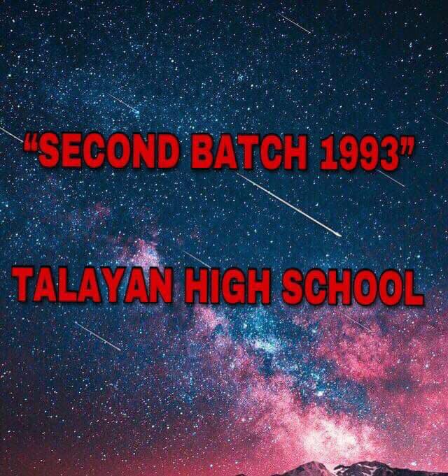 Talayan National HighSchool ‘93