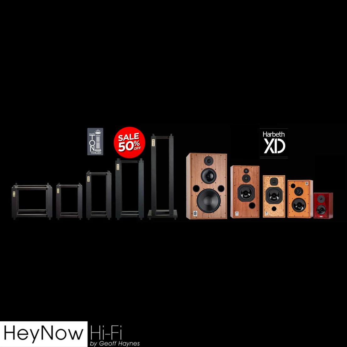 HeyNow Hi-Fi - A great looking pair of speaker stands not...