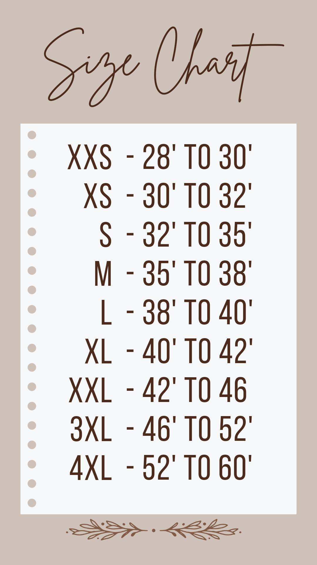ELLE Fash & Fab - Please refer to the size chart for exact... | Facebook