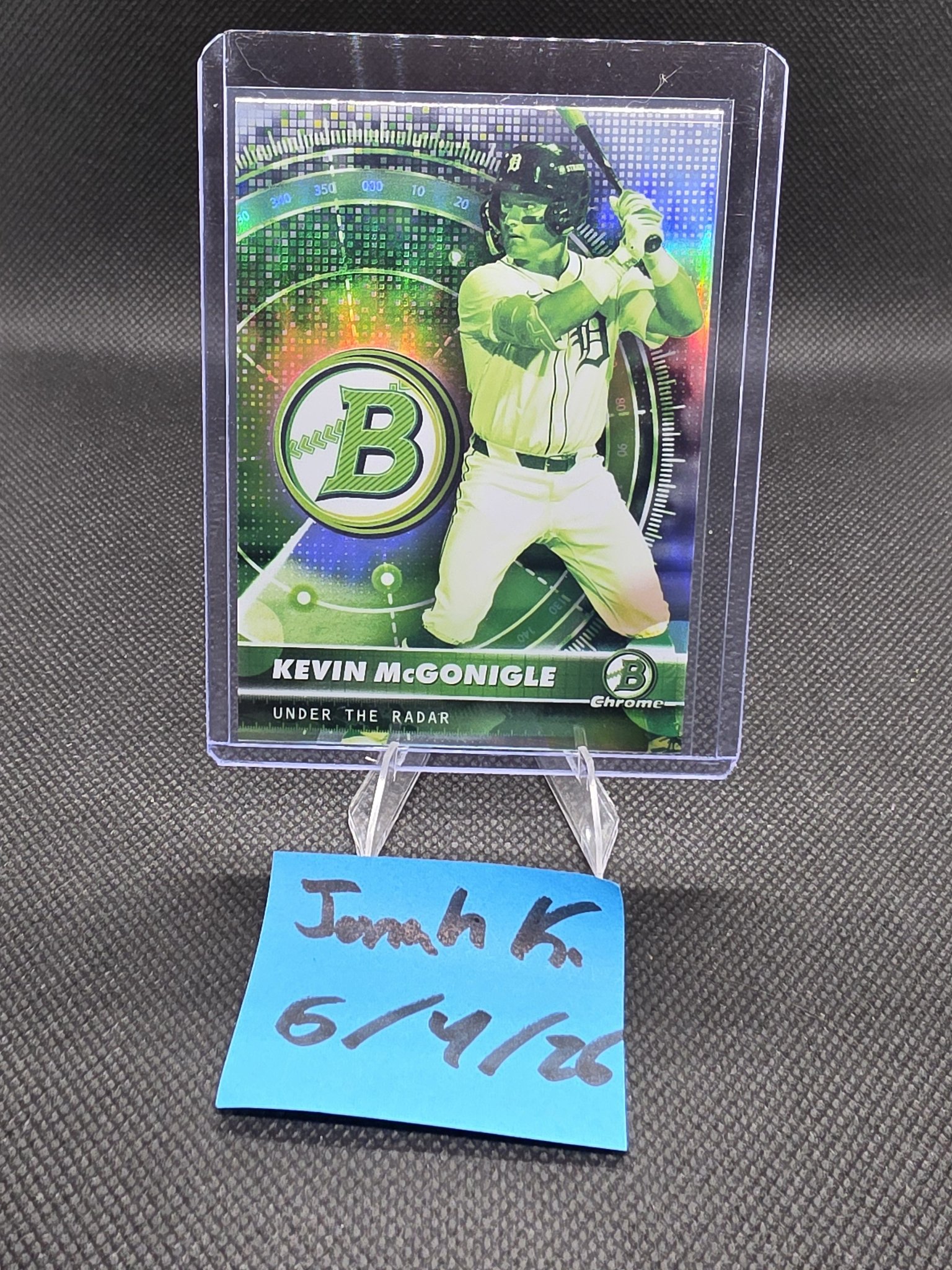 2026 Bowman Chrome Under the Radar Kevin McGonigle card auction