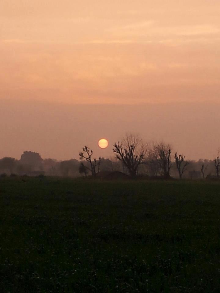 Districts Of Pakistan (In Photos) - Beautiful sunset of Noor Pur Baghan ...
