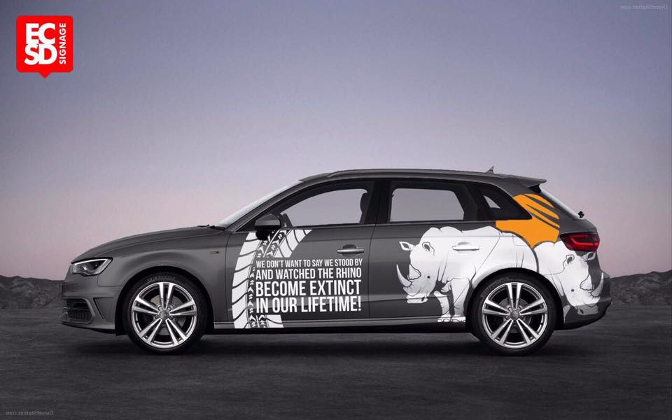 ECSD Signage - A closer look at the vehicle branding we...