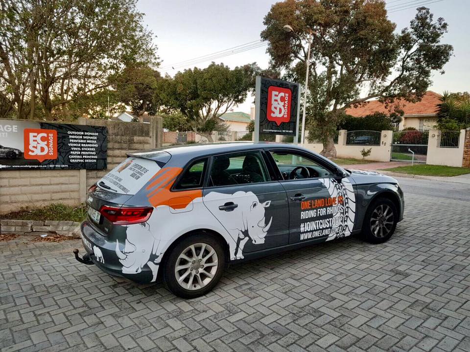 ECSD Signage - A closer look at the vehicle branding we...