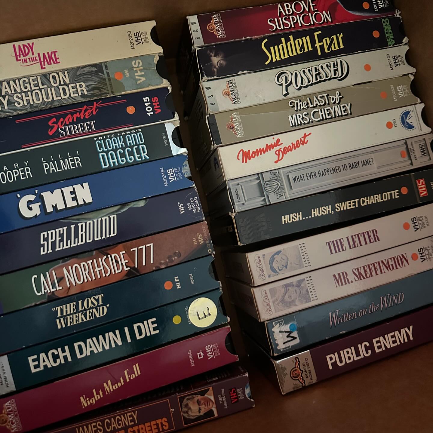 KBS VHS - Sorting through a killer collection of classics,...