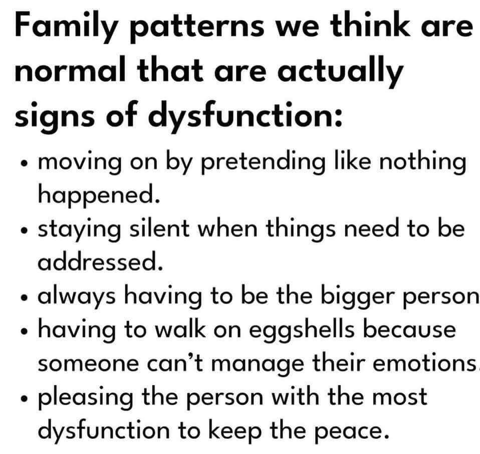 Mind Right - 🚨 Family Dysfunction: Recognizing the Signs 🚨 Sometimes ...