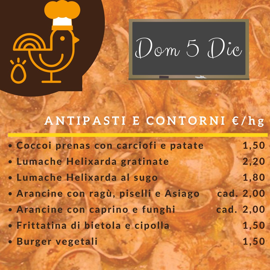 S'OU E SA PUDDA - 📌 In aggiunta al menù di tutti i giorni:...