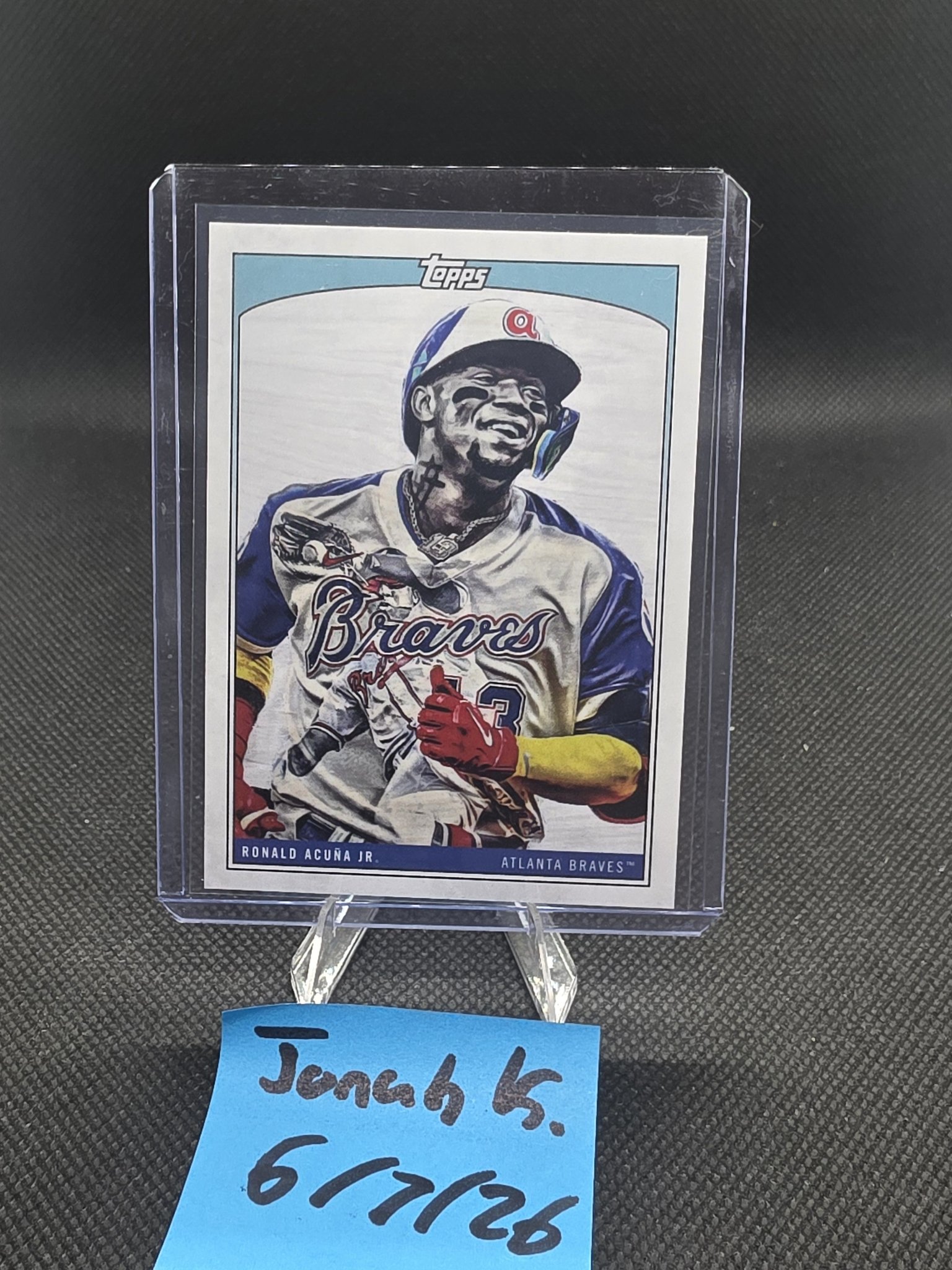 2022 Topps Ronald Acuna Jr card auction