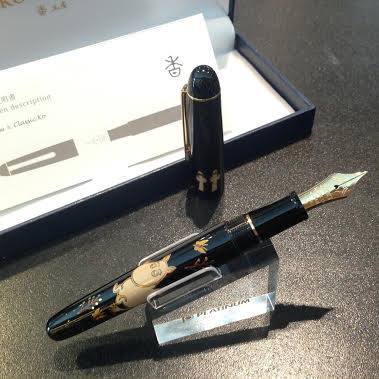 【新品】蒔絵万年筆　ムーミンニョロニョロ　限定品 NAGASAWA - ムーミン&ニョロニョロ 蒔絵万年筆！ 再入荷☆ トーベ