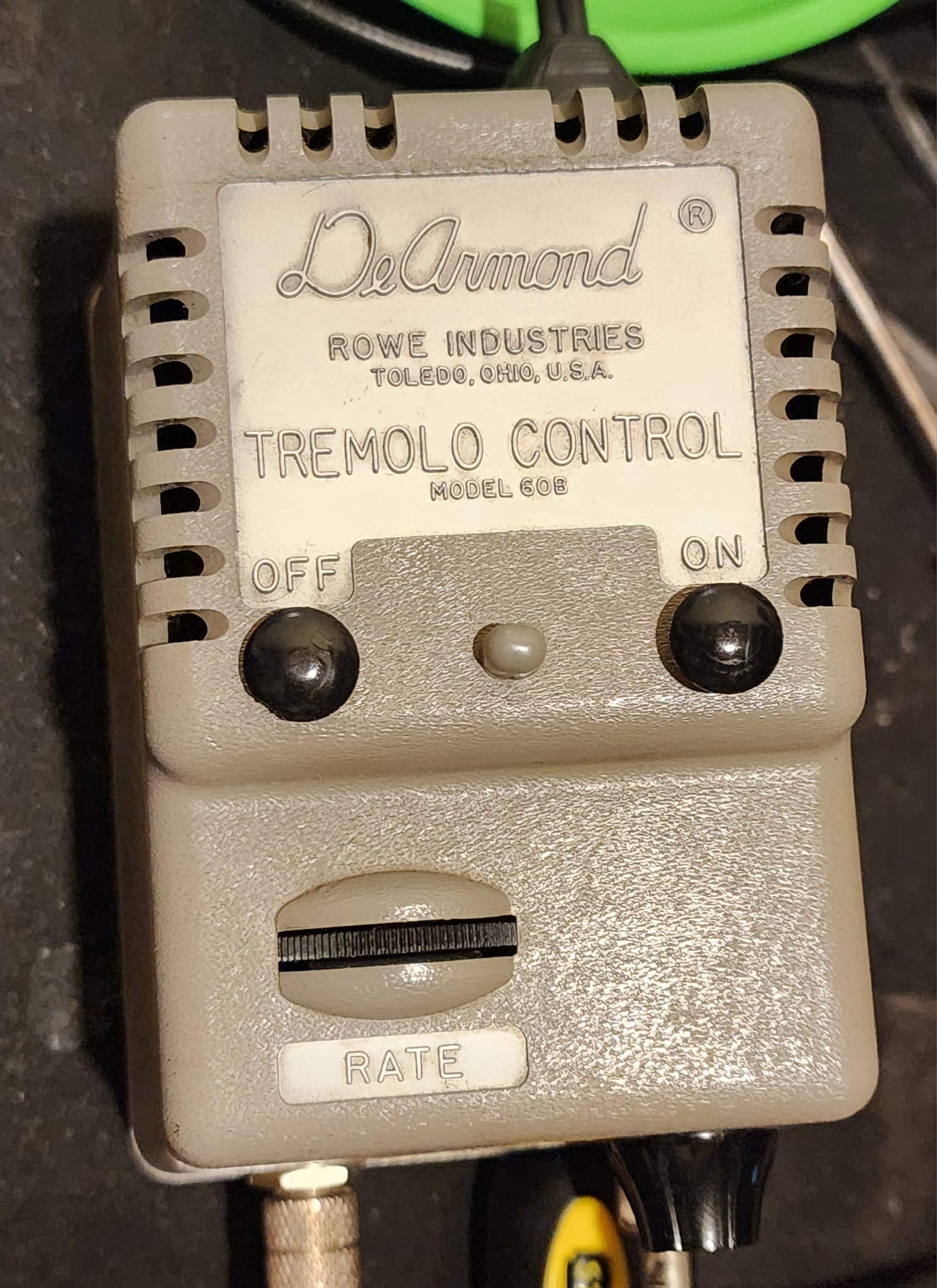 Where to repair a 1960s DeArmond 60B tremolo control?