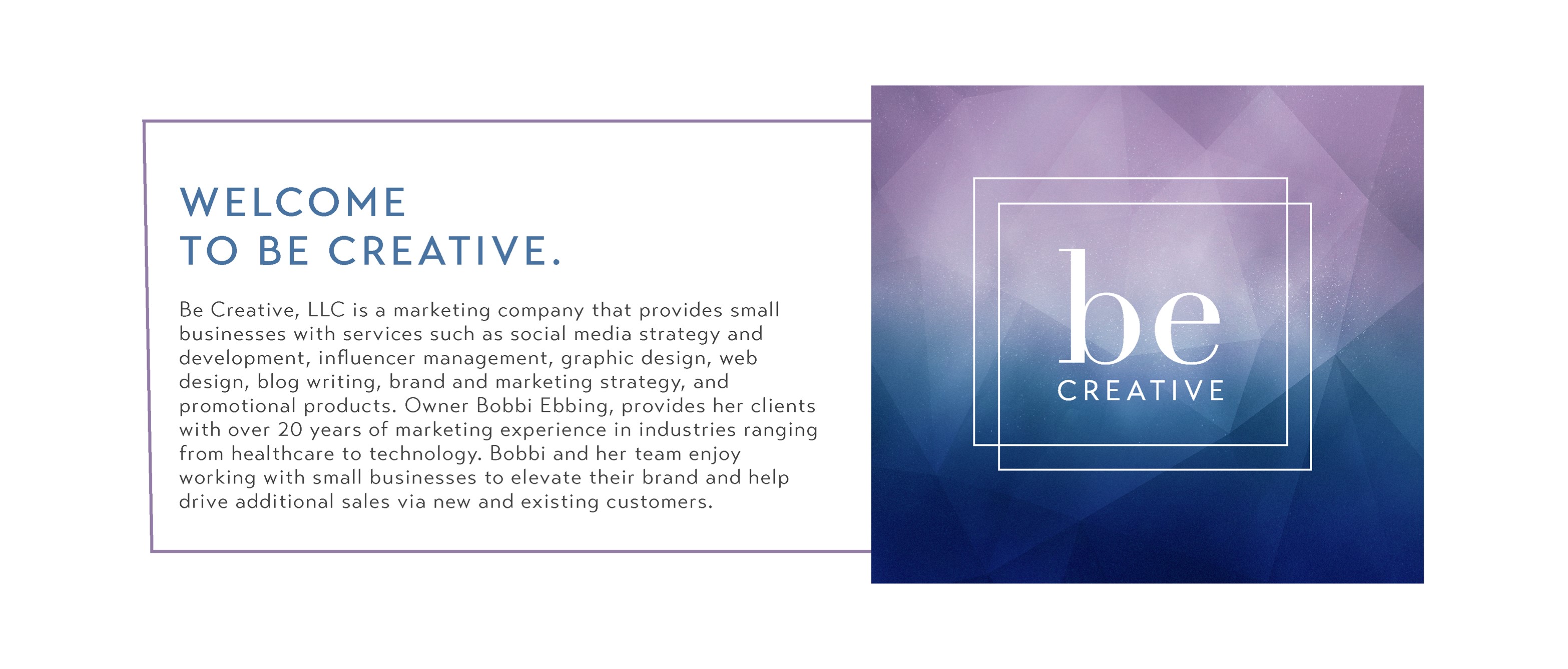 Be Creative - Marketing Consulting | Greensburg IN