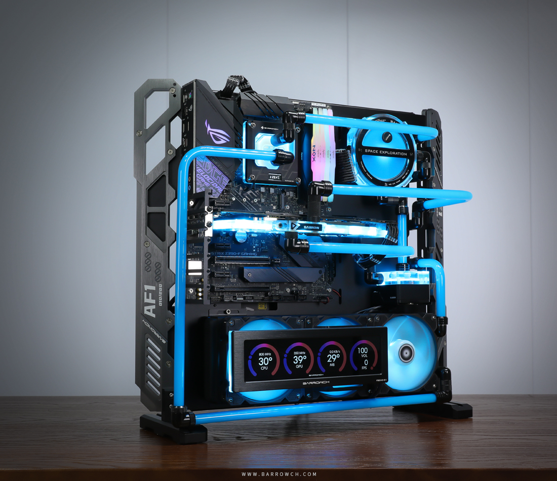 Barrowch Limited edition Open Aluminum alloy water-cooling case
