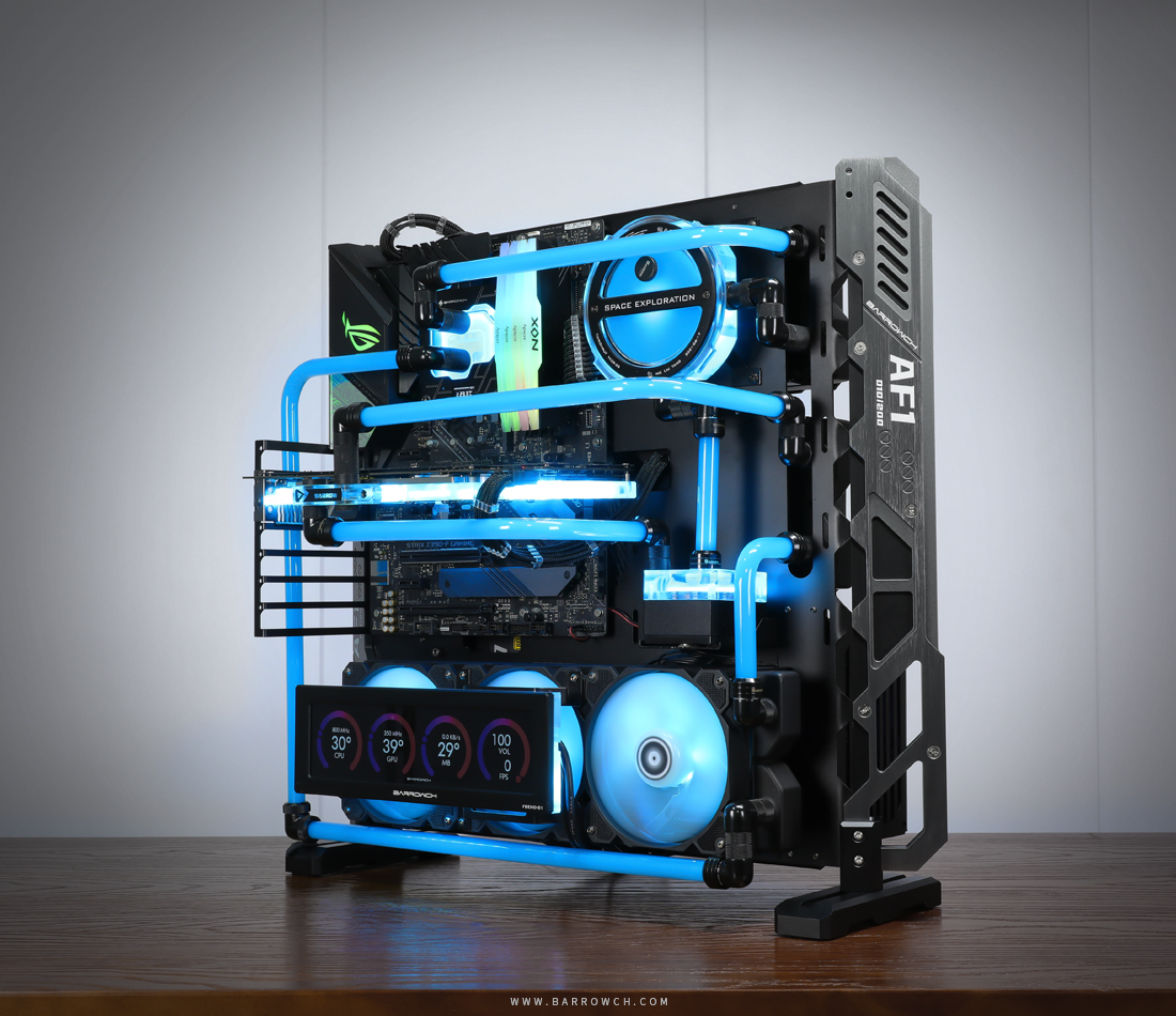 Barrowch Limited edition Open Aluminum alloy water-cooling case