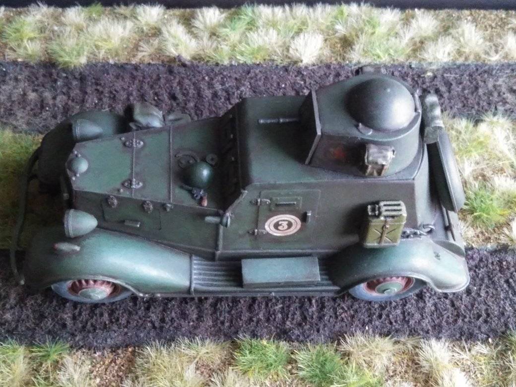 Maquette Soviet Ba-20 Armored Car Mod.1939 Hobby Boss 83883 1/35ème Maquette Cha 6939319238832