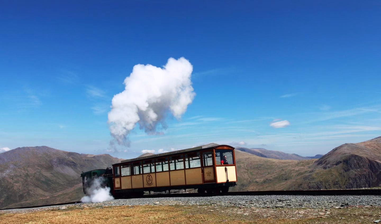 The steam train at Snowdon Mountain... - Ten Top North Wales | Facebook