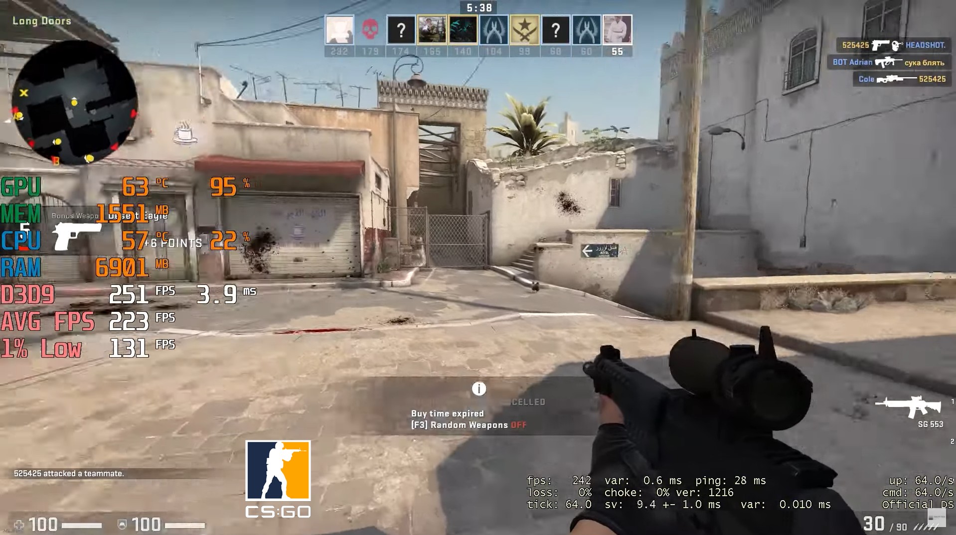MyBoss Computer - ‼️‼️ TEST VỚI GAME CSGO Full Setting FPS từ 180 - 220 ...