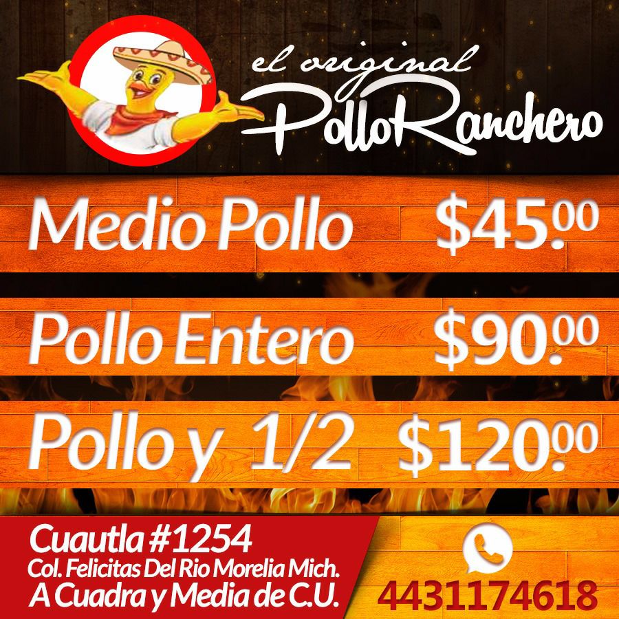 El original pollo ranchero | Morelia