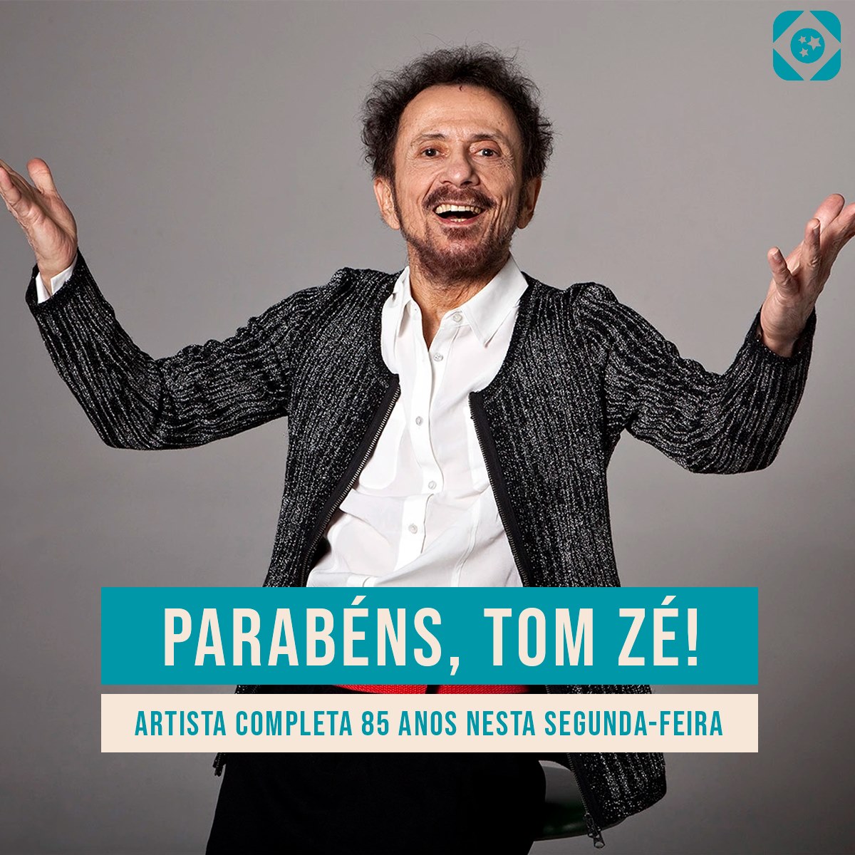 Hoje é dia de Tom Zé! ⭐ Um dos nomes... - Brasileiríssimos