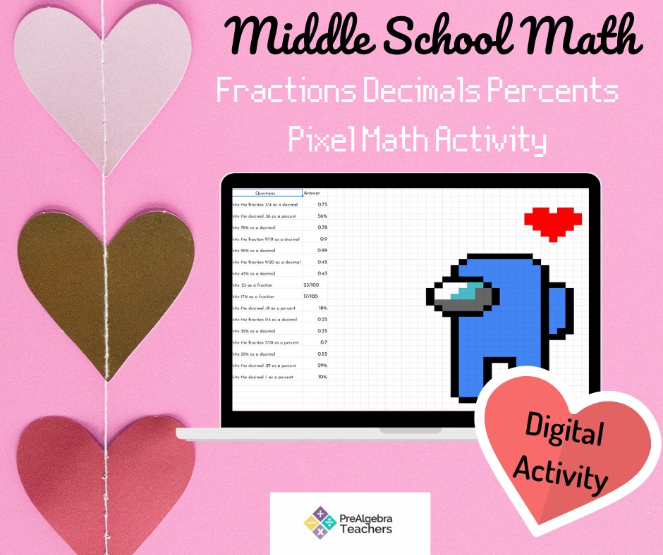 💕Check out this awesome Pixel Math... - Prealgebrateachers