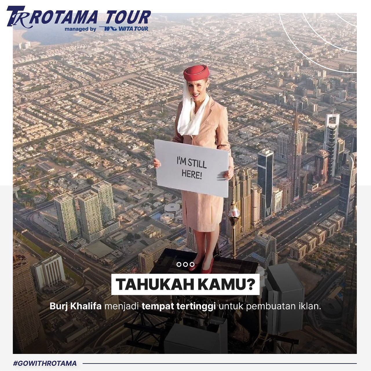 Rotama Tour - #Rotamania Tahukah Kamu ? Gedung Burj...