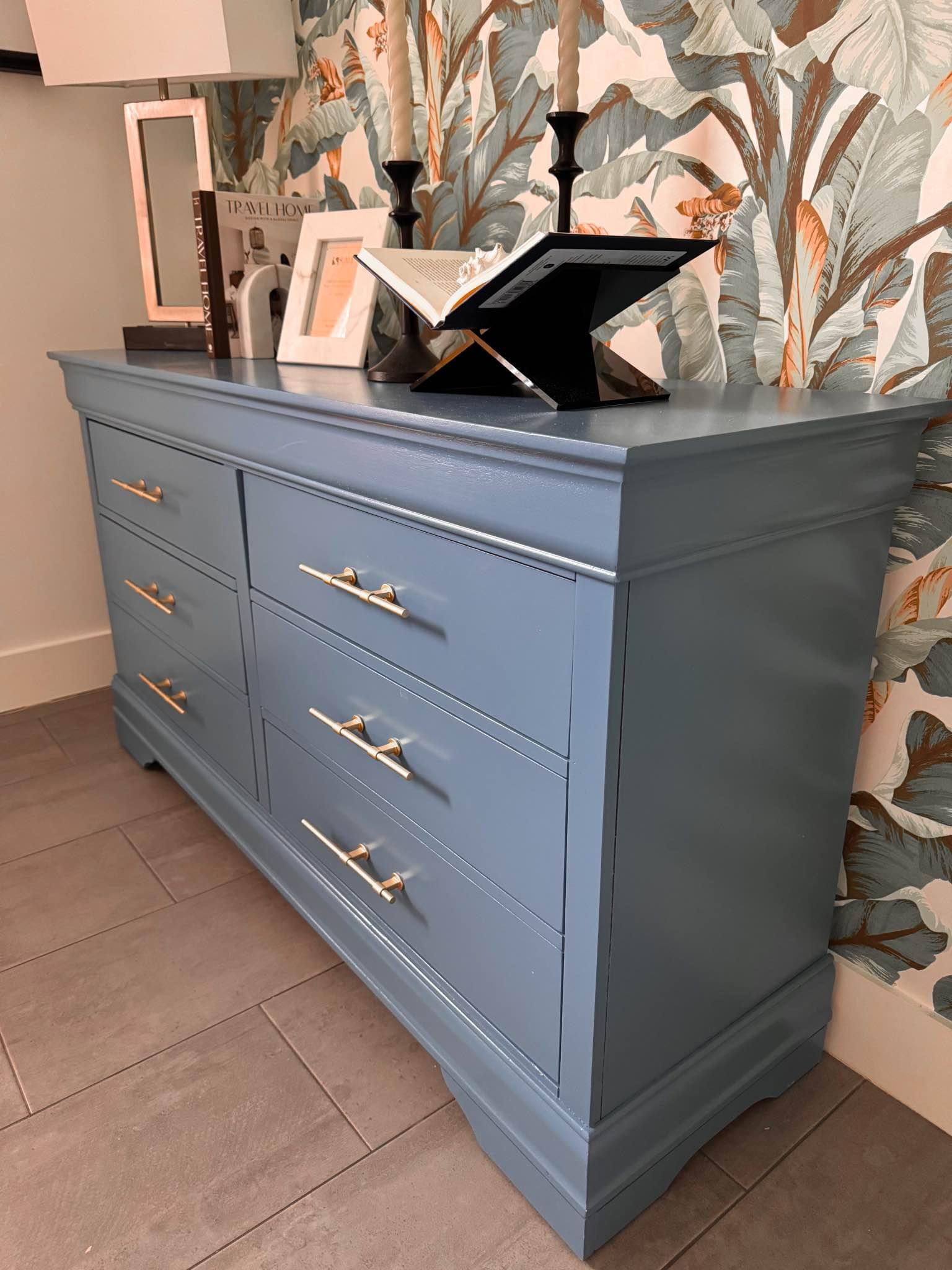 Contemporary Coastal Wood Dresser Dressers & Chests of Drawers Lake