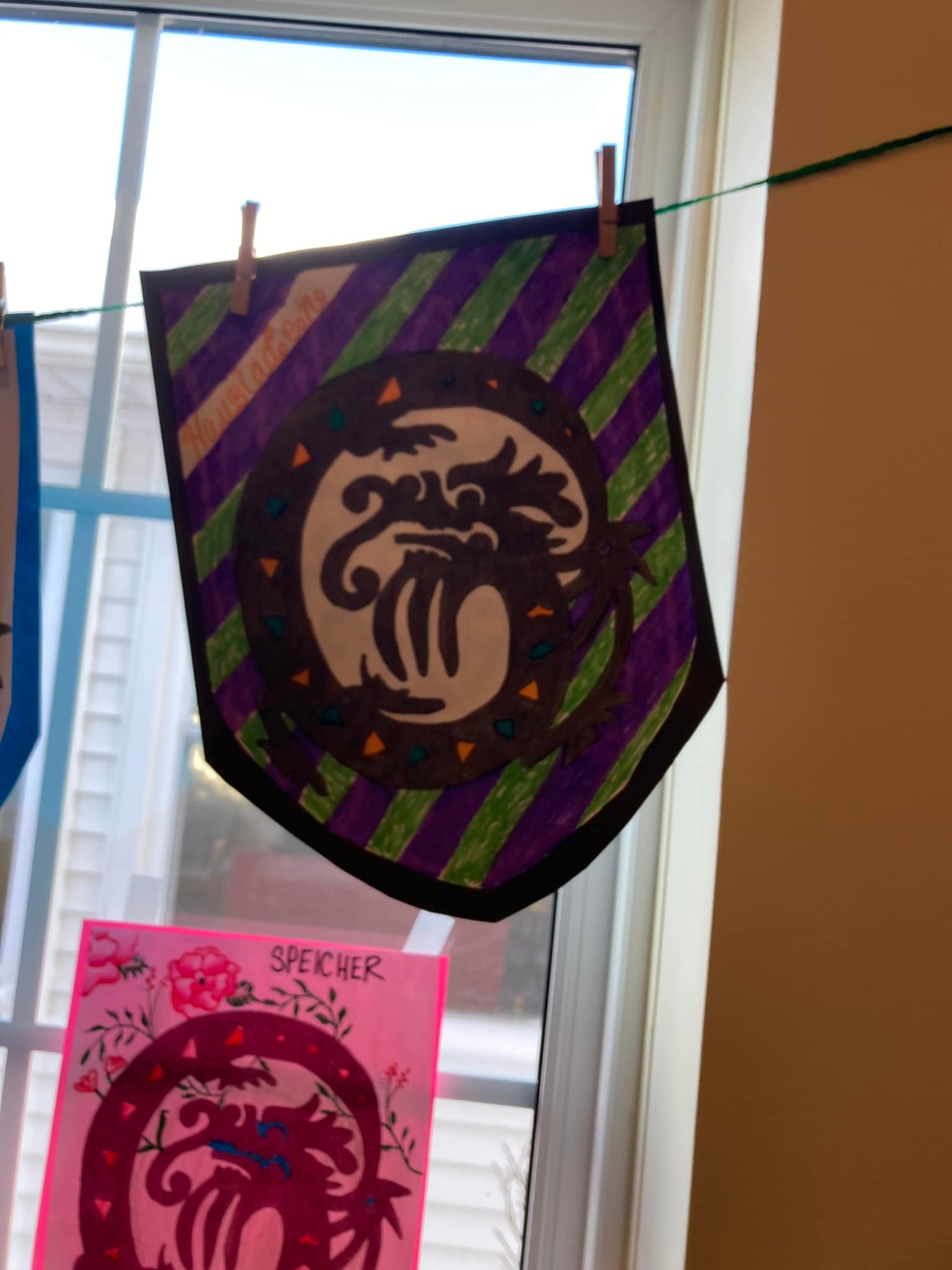Lesson on Heraldry and family... - Susan Link, Arts educator