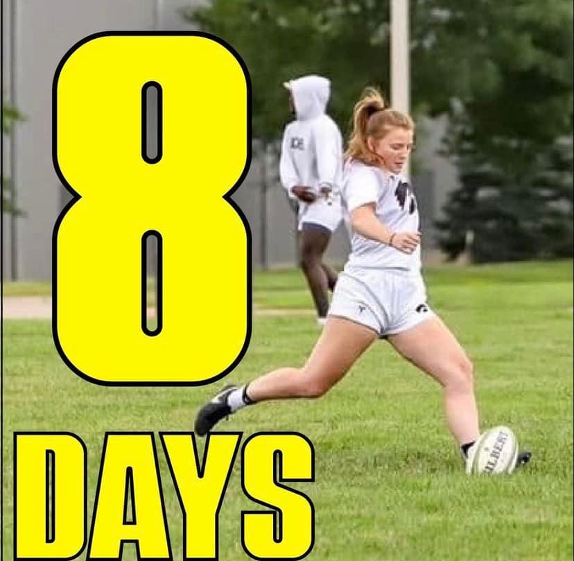 University of Iowa Women's Rugby Club - Only 8 days left until our ...