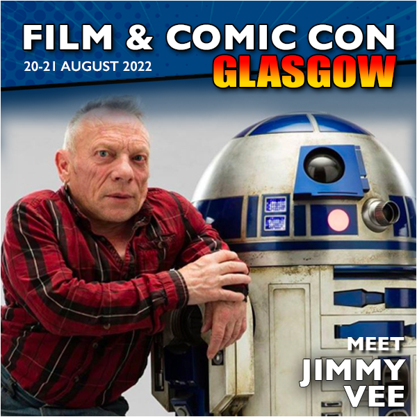 JIMMY VEE is also joining us at Film & Comic Con Glasgow! Jimmy