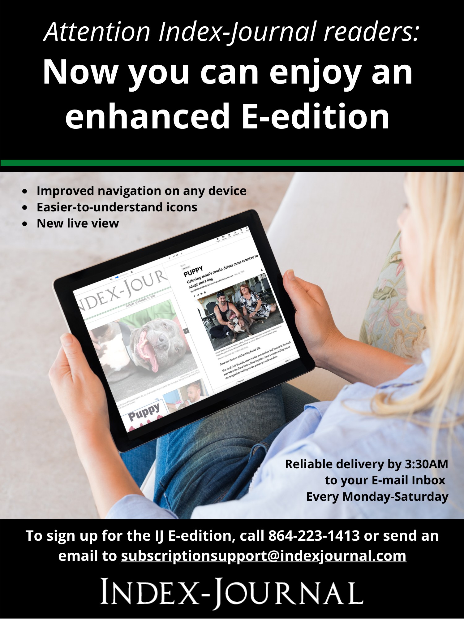 Index-Journal - Enjoy the convenience of having your newspaper ...