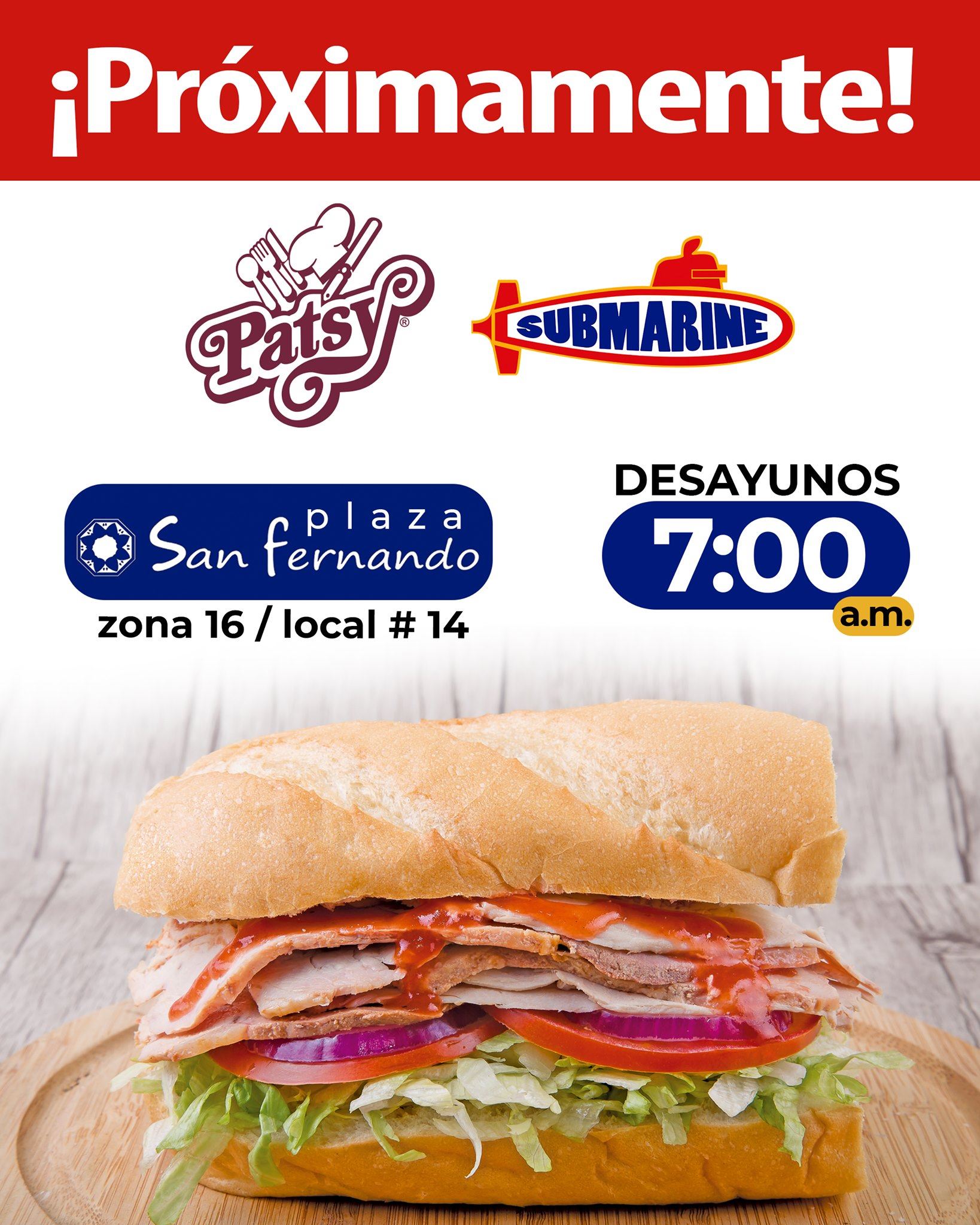 Patsy - ¡Próximamente un nuevo restaurante Patsy con todas...