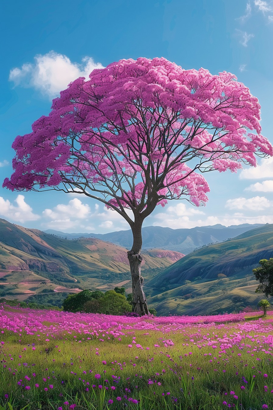 Pink Jacaranda Tree (Jacaranda mimosifolia) 🌸 Known for its