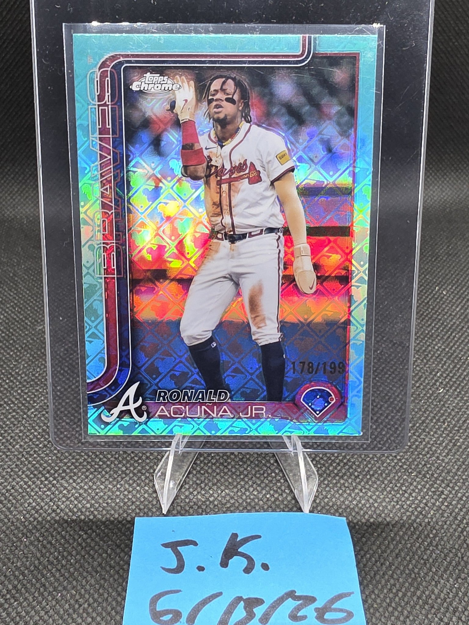 2025 Topps Chrome Cosmic Ronald Acuna Jr. cards for sale