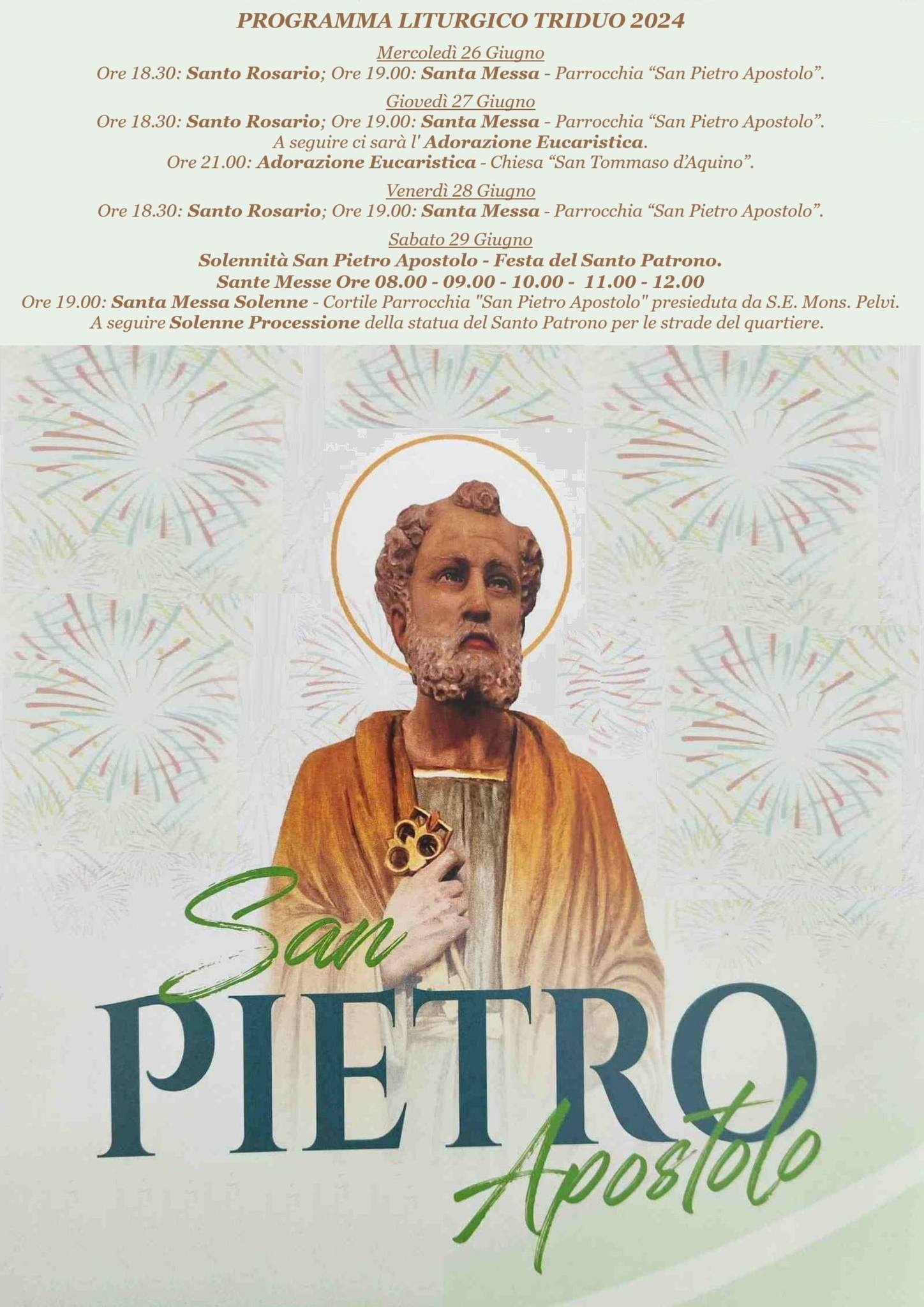 Parrocchia San Pietro... - Parrocchia San Pietro Apostolo