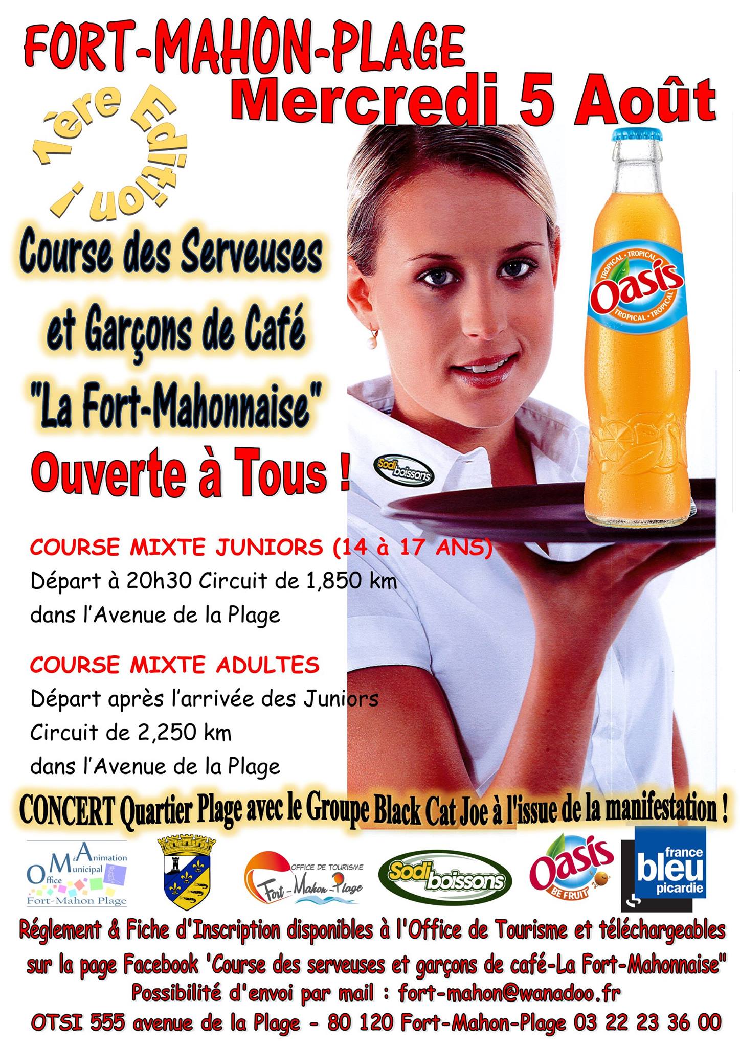 Course Des Garçons De Café Fort Mahon