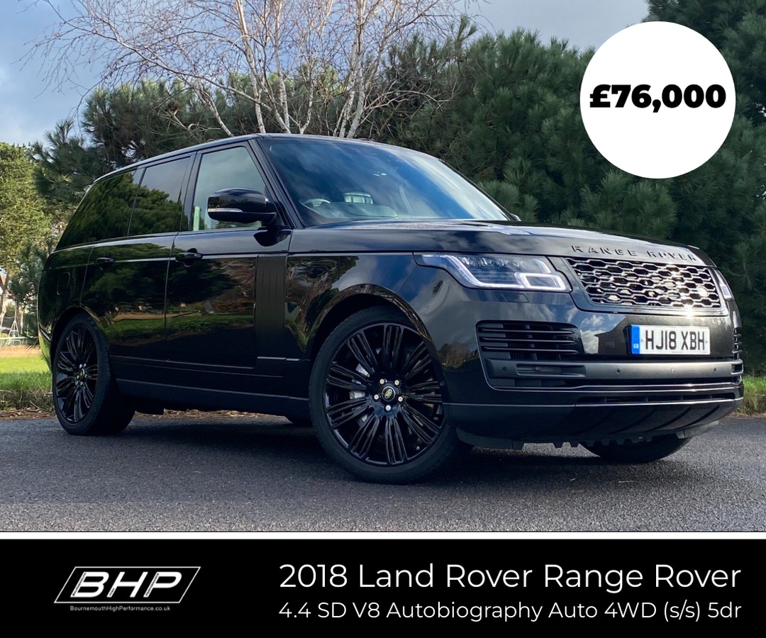 BHP - Bournemouth High Performance - 2018 Land Rover Range Rover 4.4 SD ...