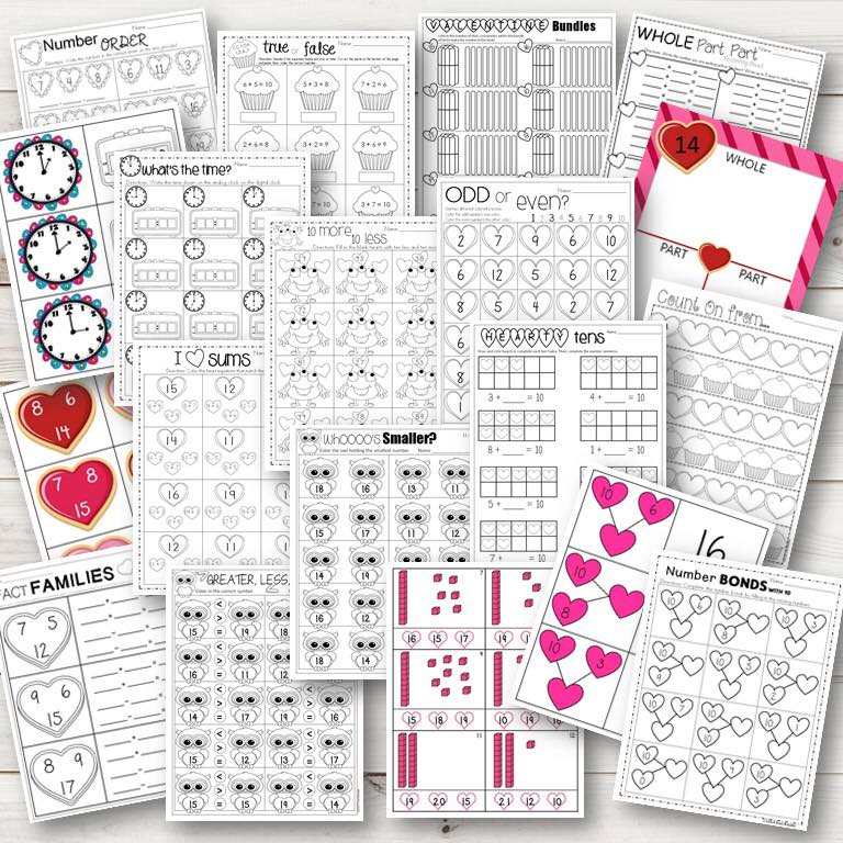 💗 February Math is JAM PACKED with... - The Bender Bunch