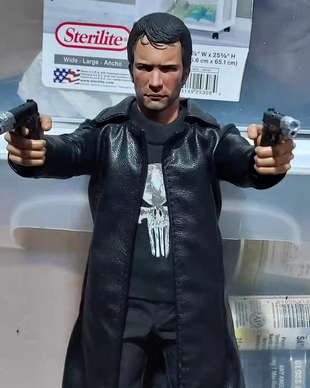 Custom Jon Bernthal Punisher figure as WW2 USMC Captain