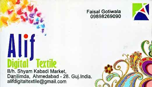 Alif Digital Textile | Ahmedabad