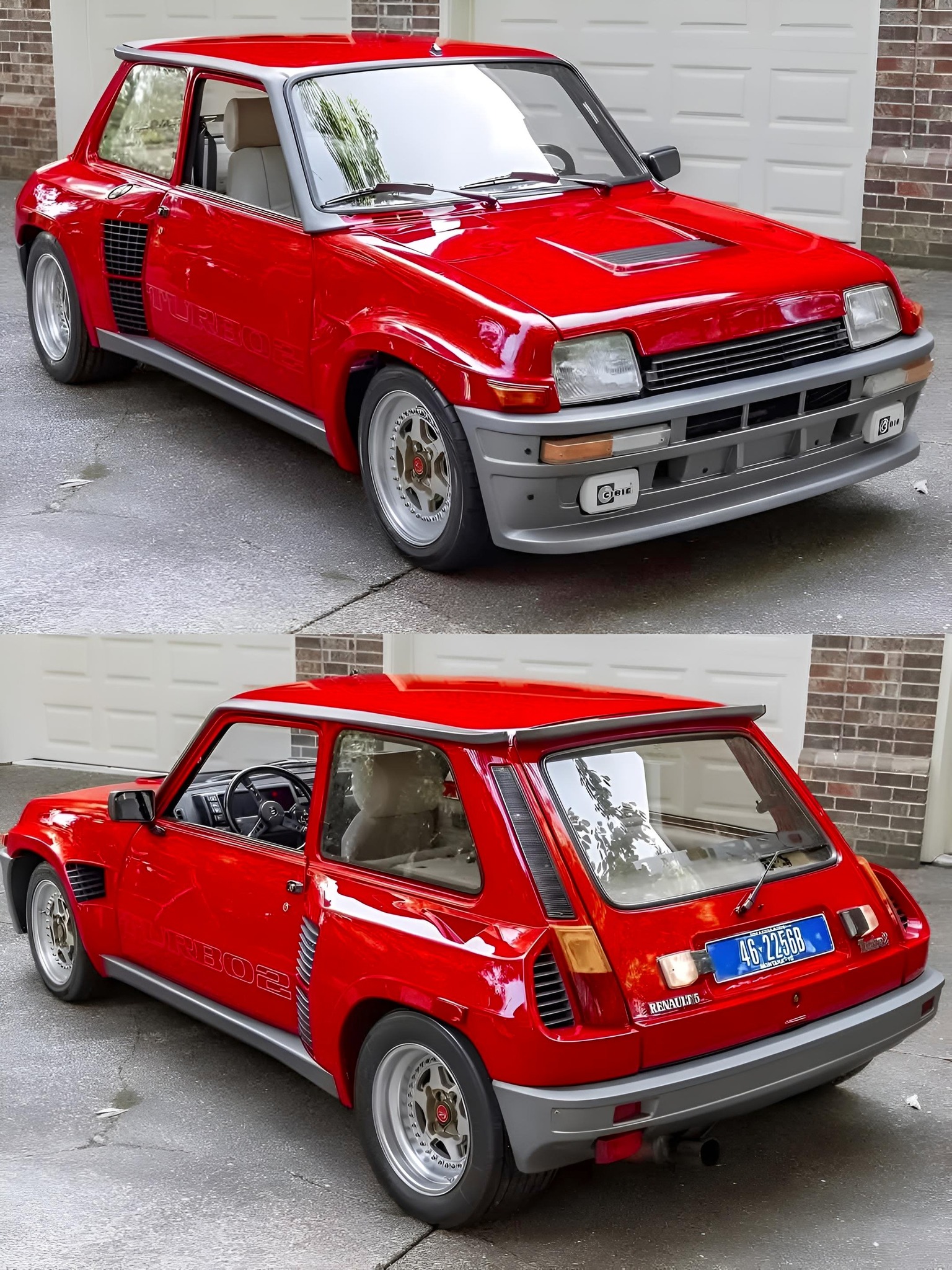 Renault 5 Turbo 1 and Turbo 2 specs and history