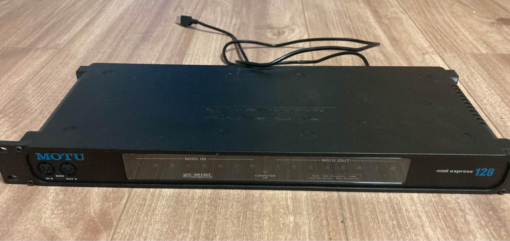 What is a reasonable replacement for MOTU Midi Express 128?