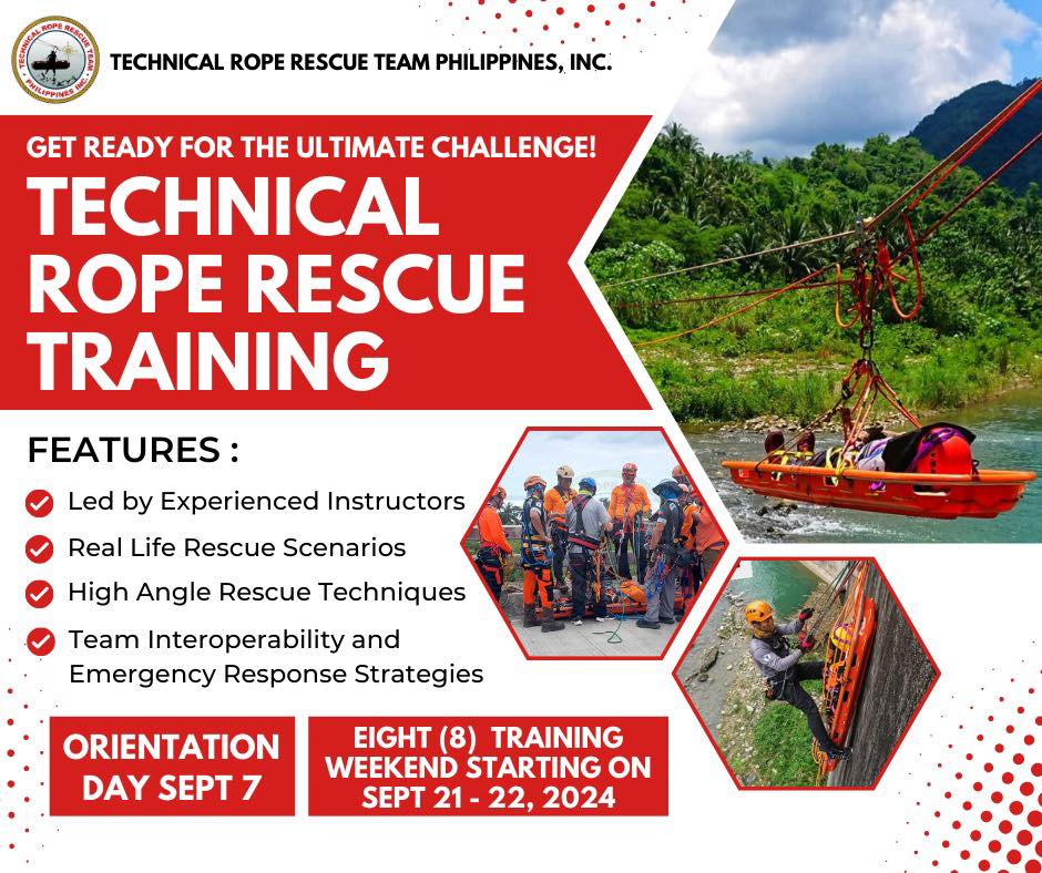 Technical Rope Rescue Team Philippines Inc. | Antipolo